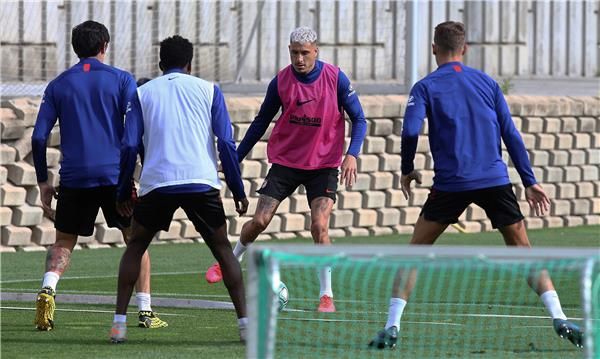 من تدريبات أتلتيكو مدريد