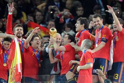 من تتويج إسبانيا بلقب مونديال 2010