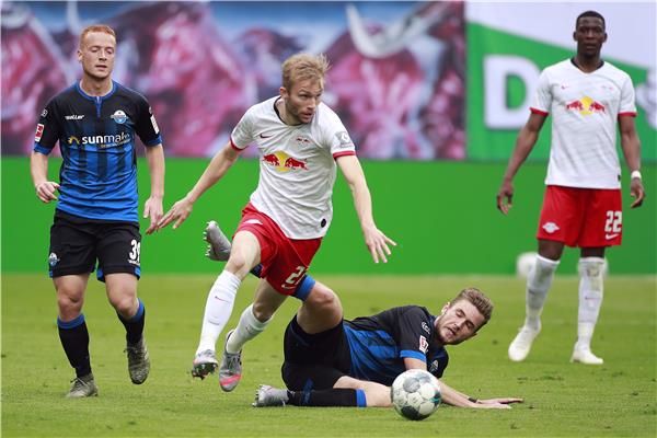 جانب من المباراة