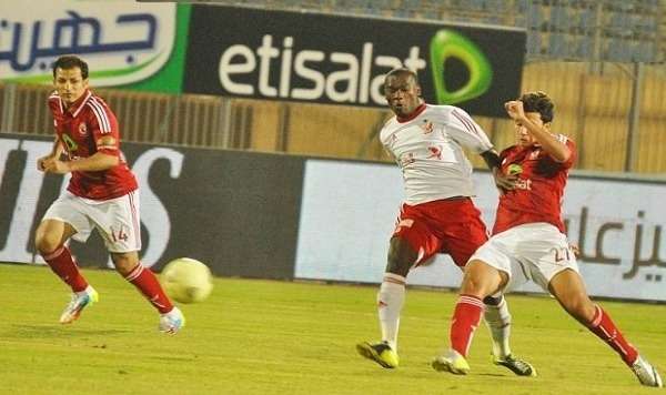 فرج عبد الحفيظ أمام الأهلي المصري