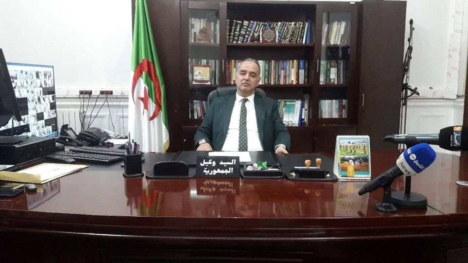  شاكر قارة وكيل الجهمورية