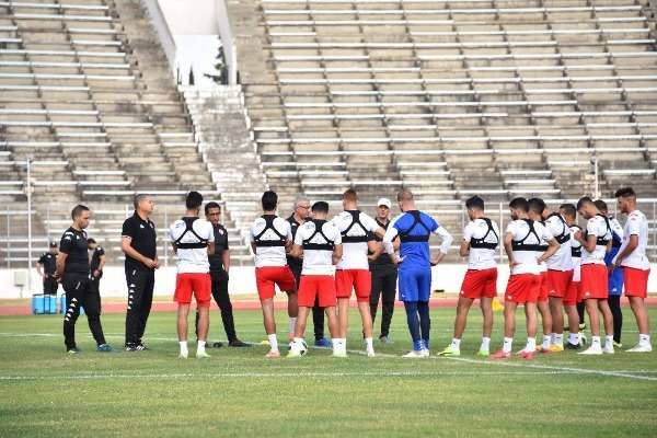 من تدريبات منتخب تونس