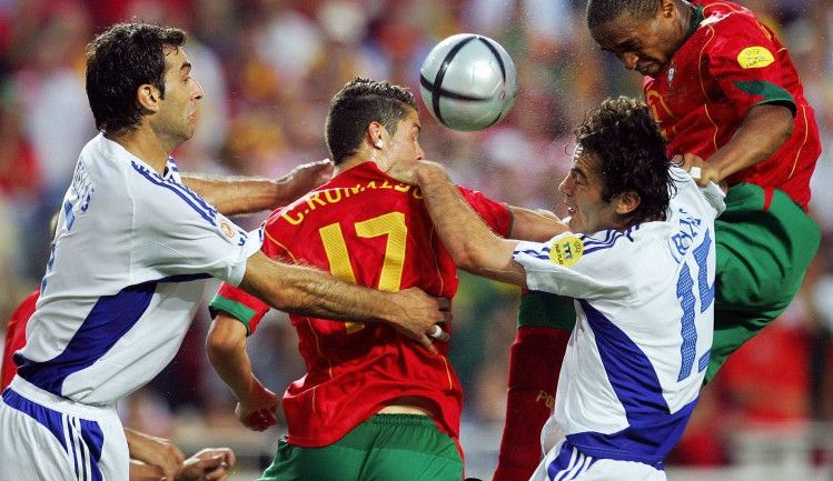 من النهائي بين البرتغال واليونان