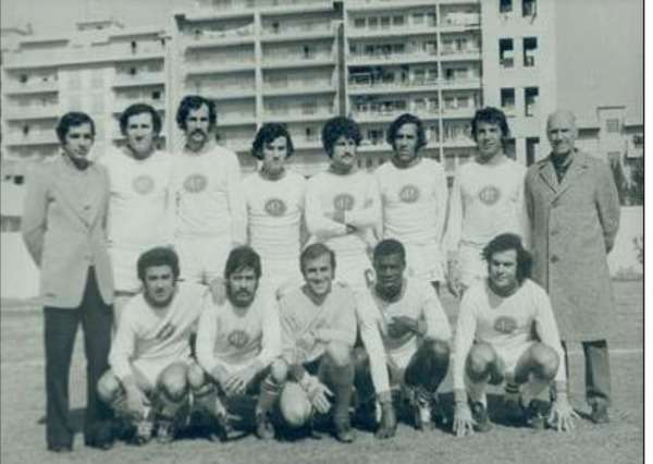 فضل السباعي ووفيق حمدان- فريق الراسينغ 1974
