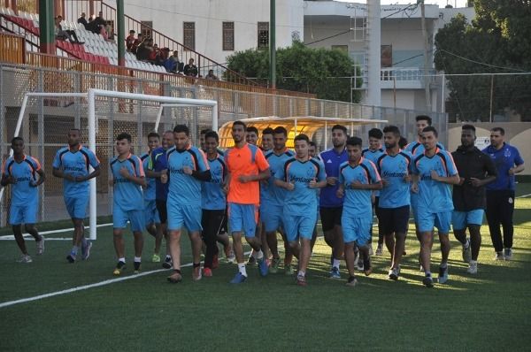 جانب من تدريبات شباب رفح