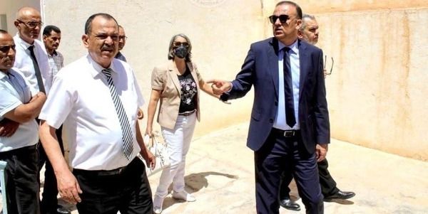  من زيارة وديع الجريء لملاعب الجنوب التونسي 