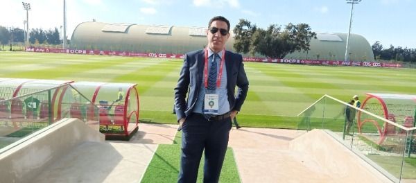 مراسل كووورة في مجمع محمد السادس