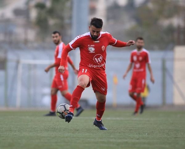 خلدون الحلمان مهاجم أهلي الخليل