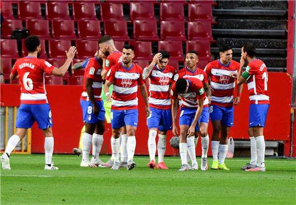 فرحة لاعبي غرناطة