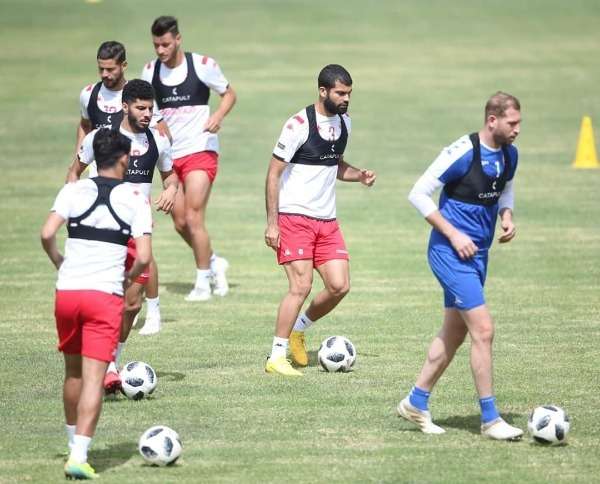 من تدريبات منتخب تونس