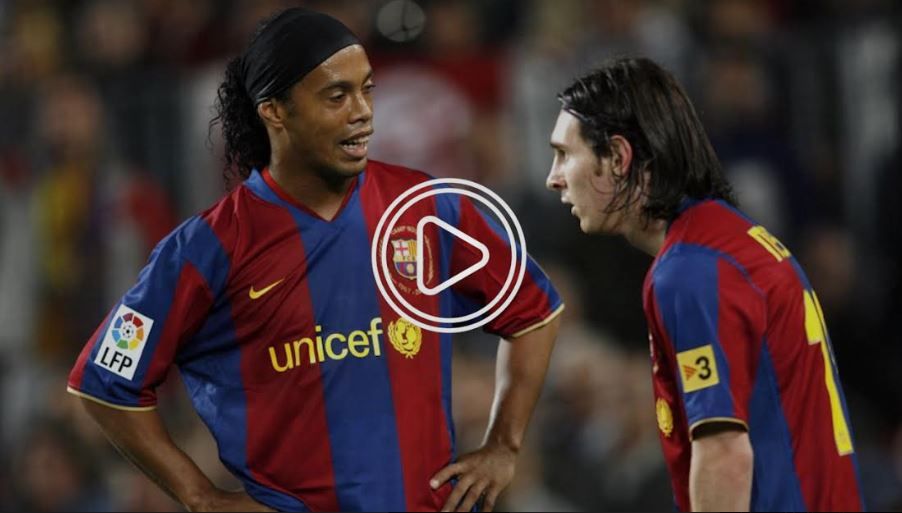 ميسي ورونالدينيو