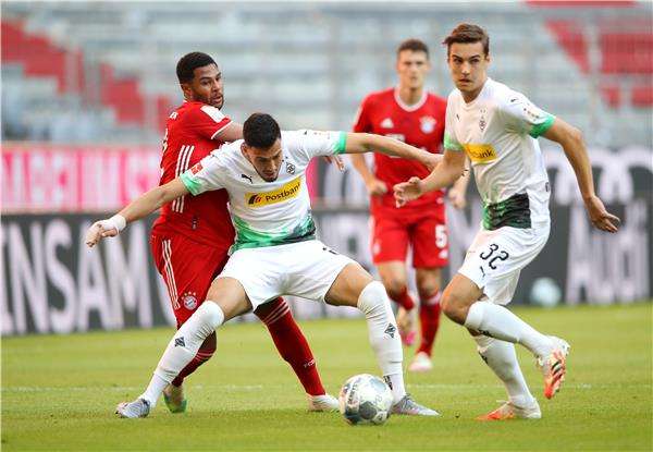 جانب من المباراة