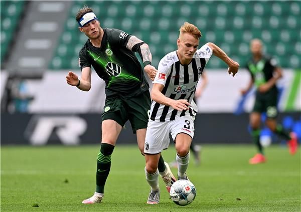 جانب من لقاء فولفسبورج وفرايبورج 