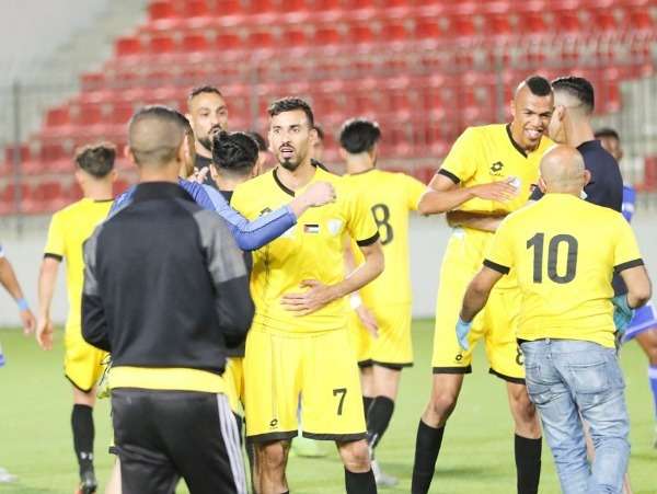 احتفالات بلاطة بلقب دوري المحترفين