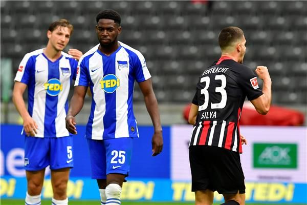  من مباراة لهيرتا برلين 