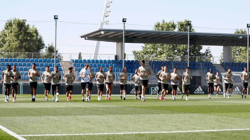 من مران ريال مدريد