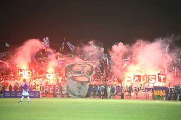 تيفو هتلر في ديربي النيلين 2017