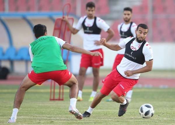  من تدريبات منتخب تونس اليوم 