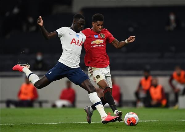 من مباراة مانشستر يونايتد وتوتنهام 