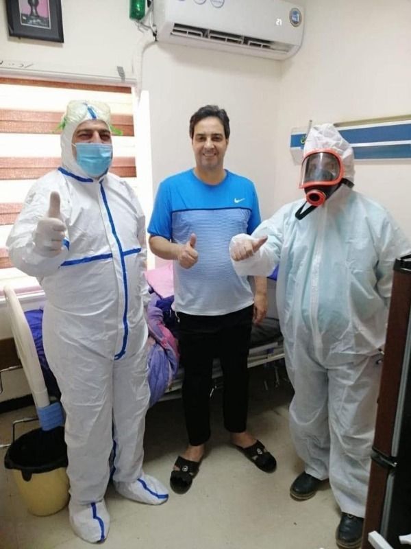 أحمد راضي في المستشفى