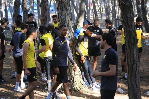 من تدريبات البنزرتي أمس