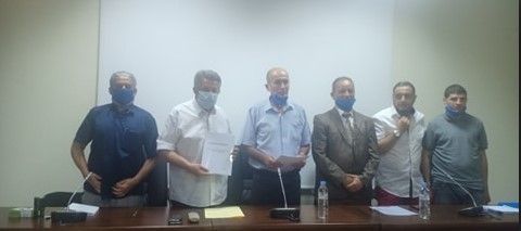 جانب من توقيع الاتفاقية