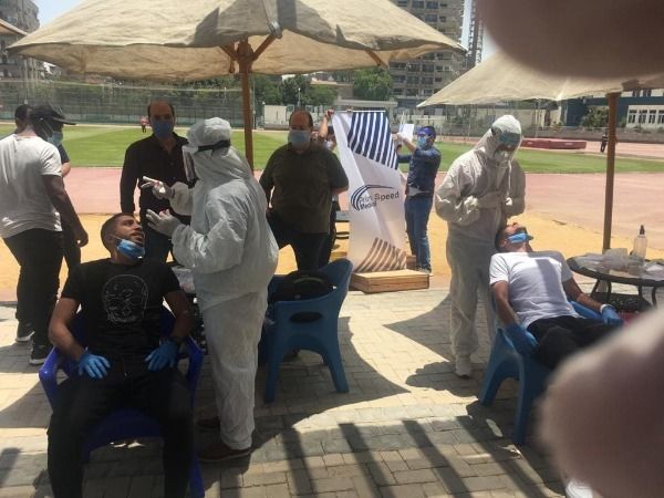 المسحة الطبية لفريق أسوان