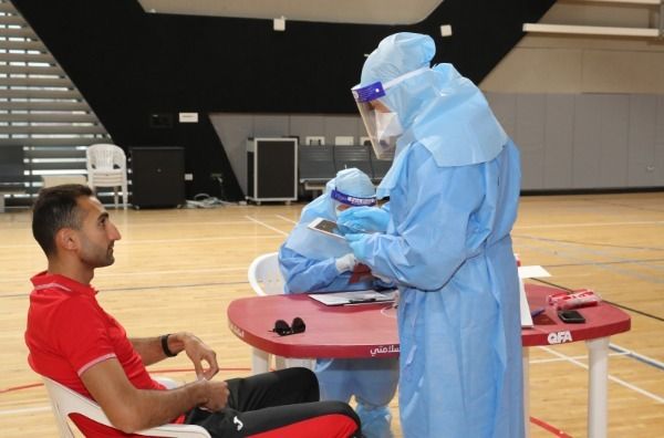 إجراء فحص كورونا