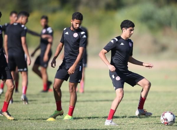 من تدريبات منتخب تونس للشباب 