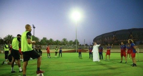 جانب من التدريبات