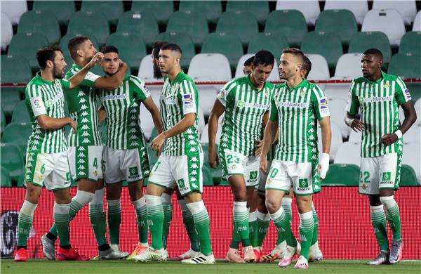 لاعبو ريال بيتيس