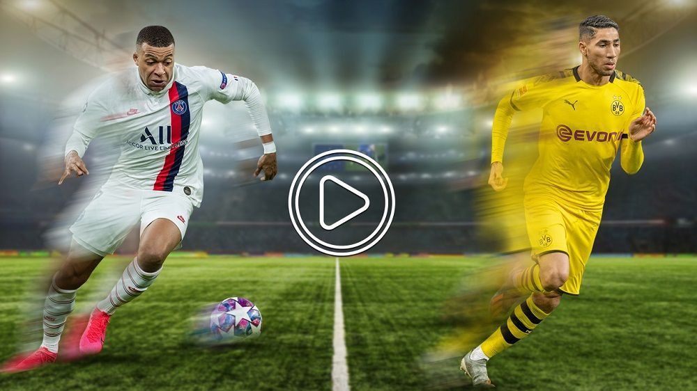 مبابي وأشرف حكيمي