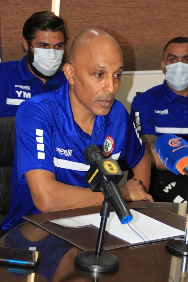 جمال طه بالمؤتمر الصحفي