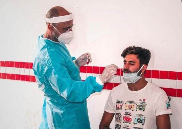 جانب من الفحوصات