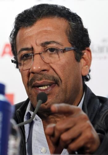 مدرب البحرين سلمان شريدة في مؤتمر صحفي صباح اليوم