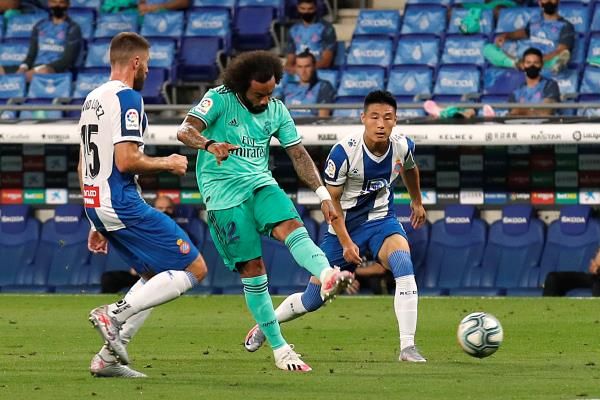 جانب من المباراة