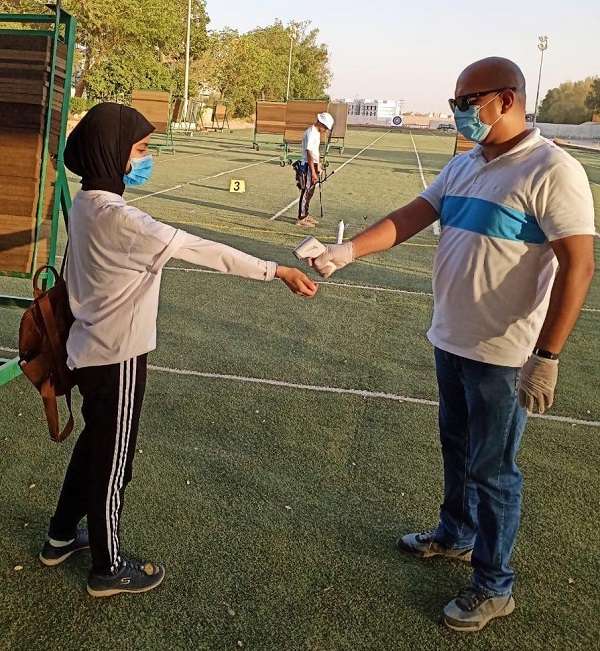 جانب من التدريبات