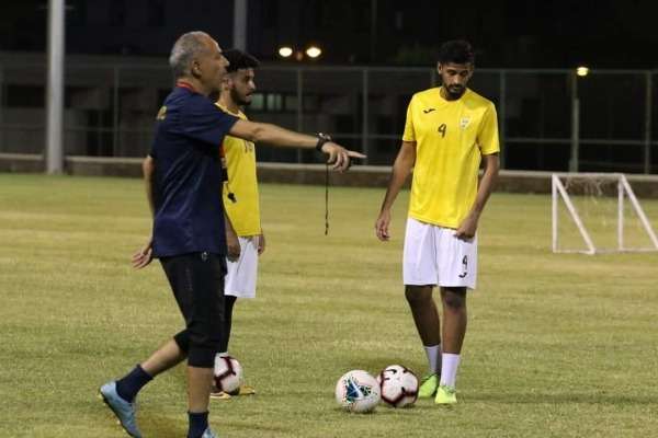 السيفي في تدريبات اليوم
