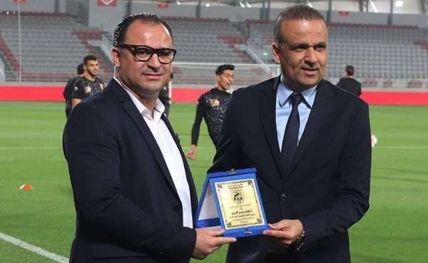 وديع الجريء مع عبد السلام السعيداني 