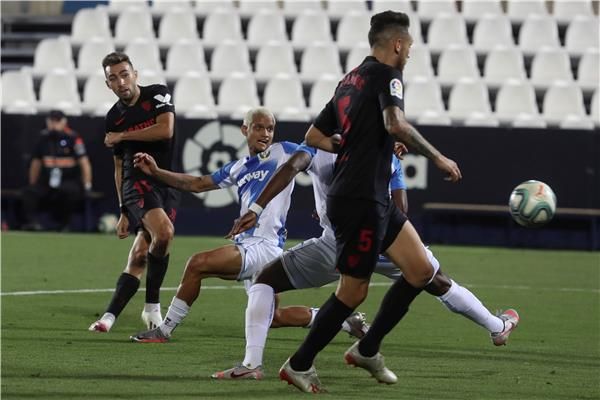 جانب من المباراة