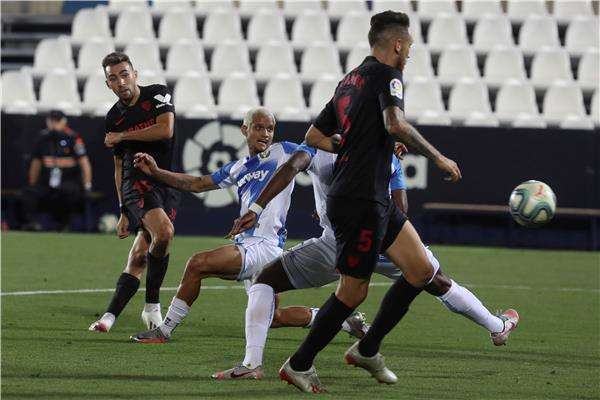 جانب من المباراة