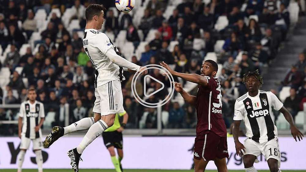 كريستيانو رونالدو في ديربي تورينو