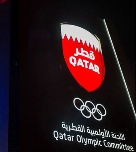 شعار اللجنة الأولمبية القطرية