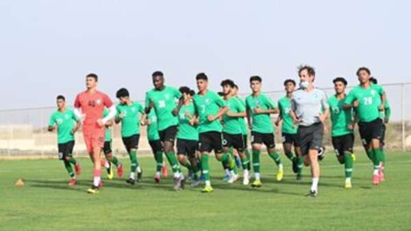 تدريبات الأخضر الشاب