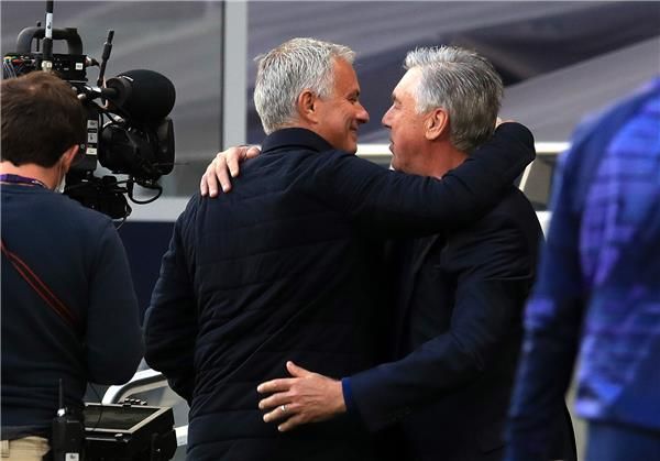 جوزيه مورينيو وكارلو أنشيلوتي