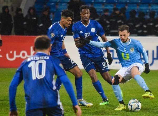 من لقاء الرمثا والفيصلي بالدوري