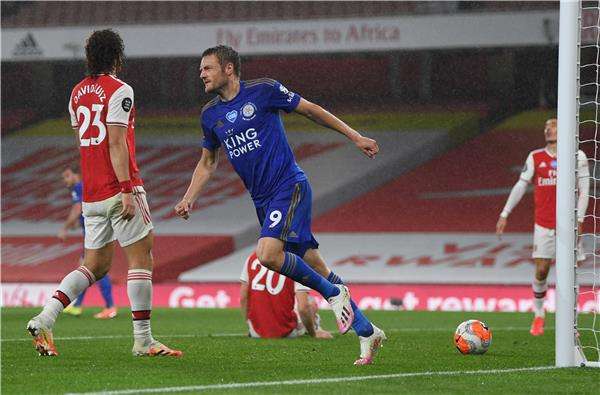 فاردي بعد إحرازه الهدف