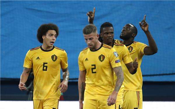 لاعبو بلجيكا