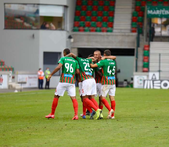 فرحة لاعبي ماريتيمو