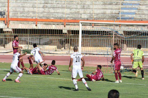 من مباراة الطليعة والوثبة